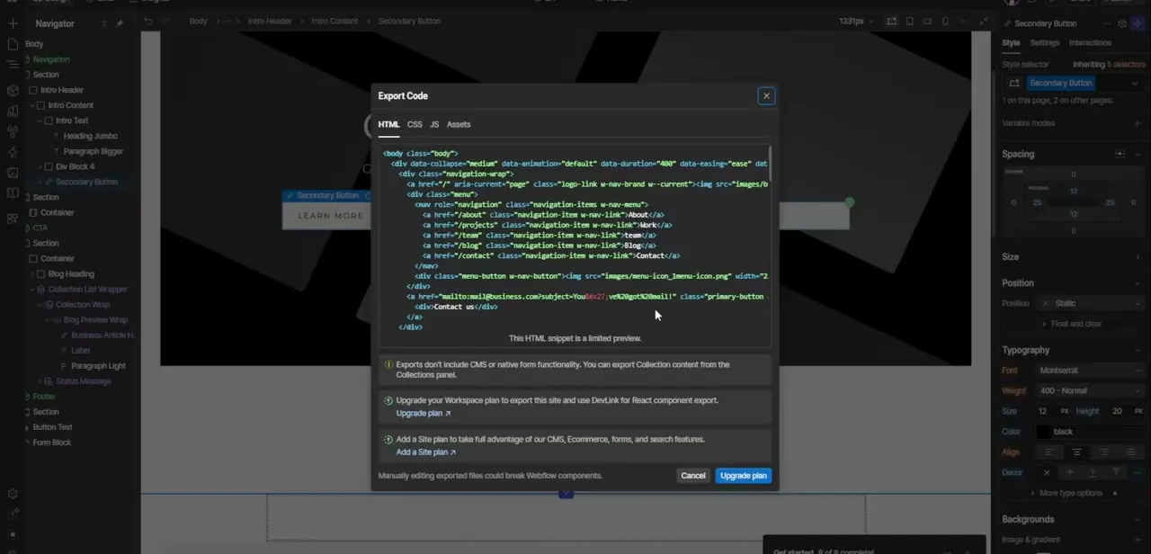 How to Export Webflow Code and Host It Online Easily 2026