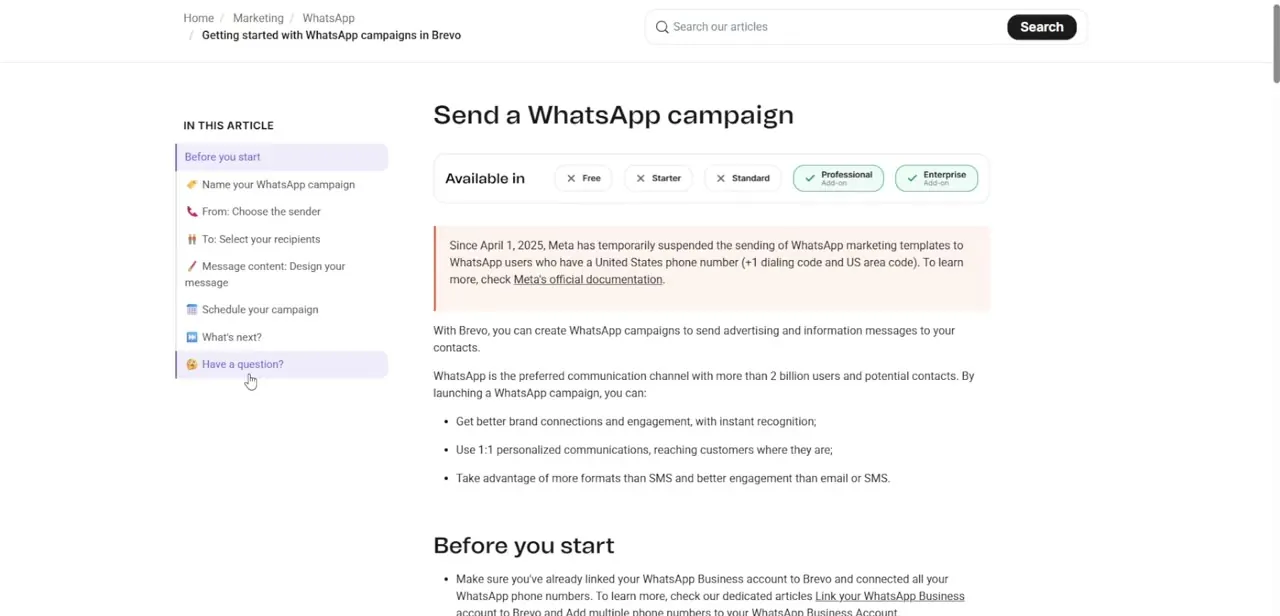 How to Set Up a WhatsApp Campaign in Brevo Easily 2026